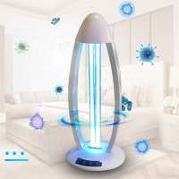 Uvc Mobile room sterilizer 254nm disinfection lamp with ozone 38w with remote control for home