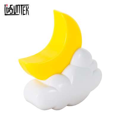 The moon clouds shape 3D 0.5w Led Night Light