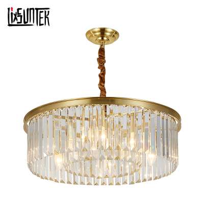 High Quality Hotel Decorative Custom Hanging Modern Golden E14 Postmodern Luxury Lighting Chandelier