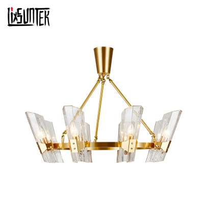 China Supplier Restaurant Glass Decoration Chandelier Pendantled ceiling lamp led ceiling light modern led ceiling light modern