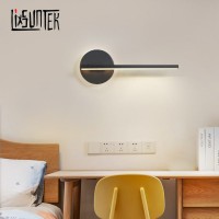 Bedside wall bedroom aisle stairs led personality creative modern minimalist living room TV background wall lamp