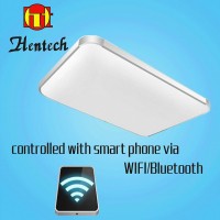 ceiling light controlled with smart phone via WIFI/Bluetooth